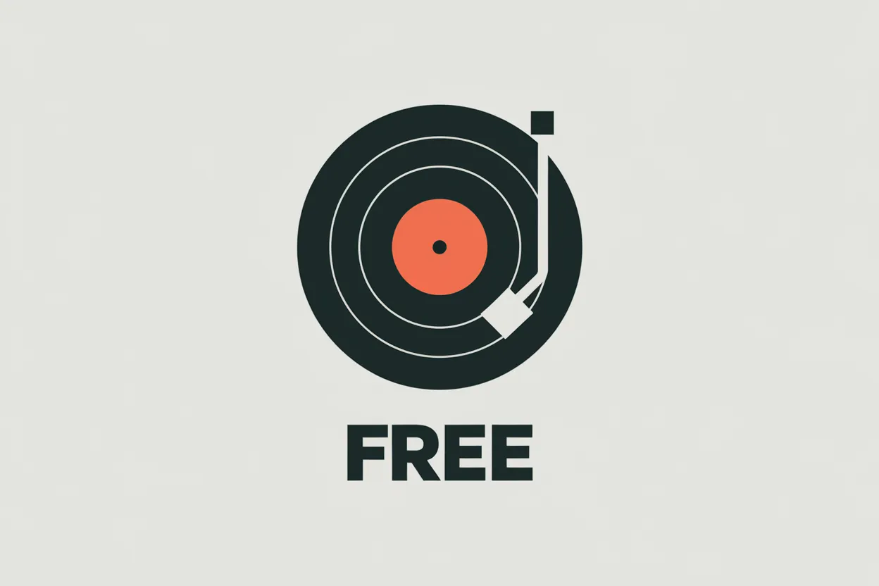 Music Producer Working on Beats